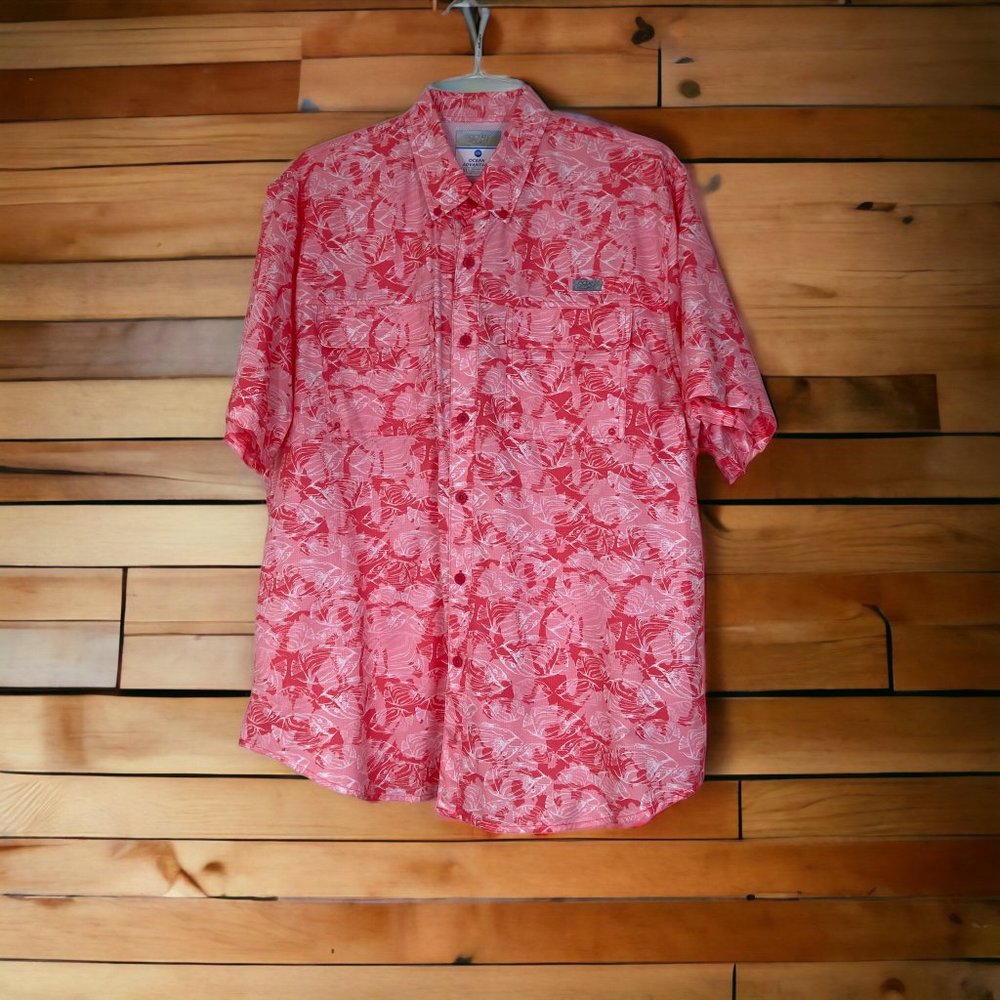 Ocean Coast Ocean Advantage Fishing/Beach Shirt, Size Xl